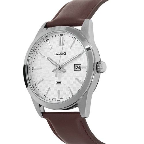 Đồng hồ Casio Timeless 41 mm Nam MTP-VD03L-5AUDF Màu Nâu