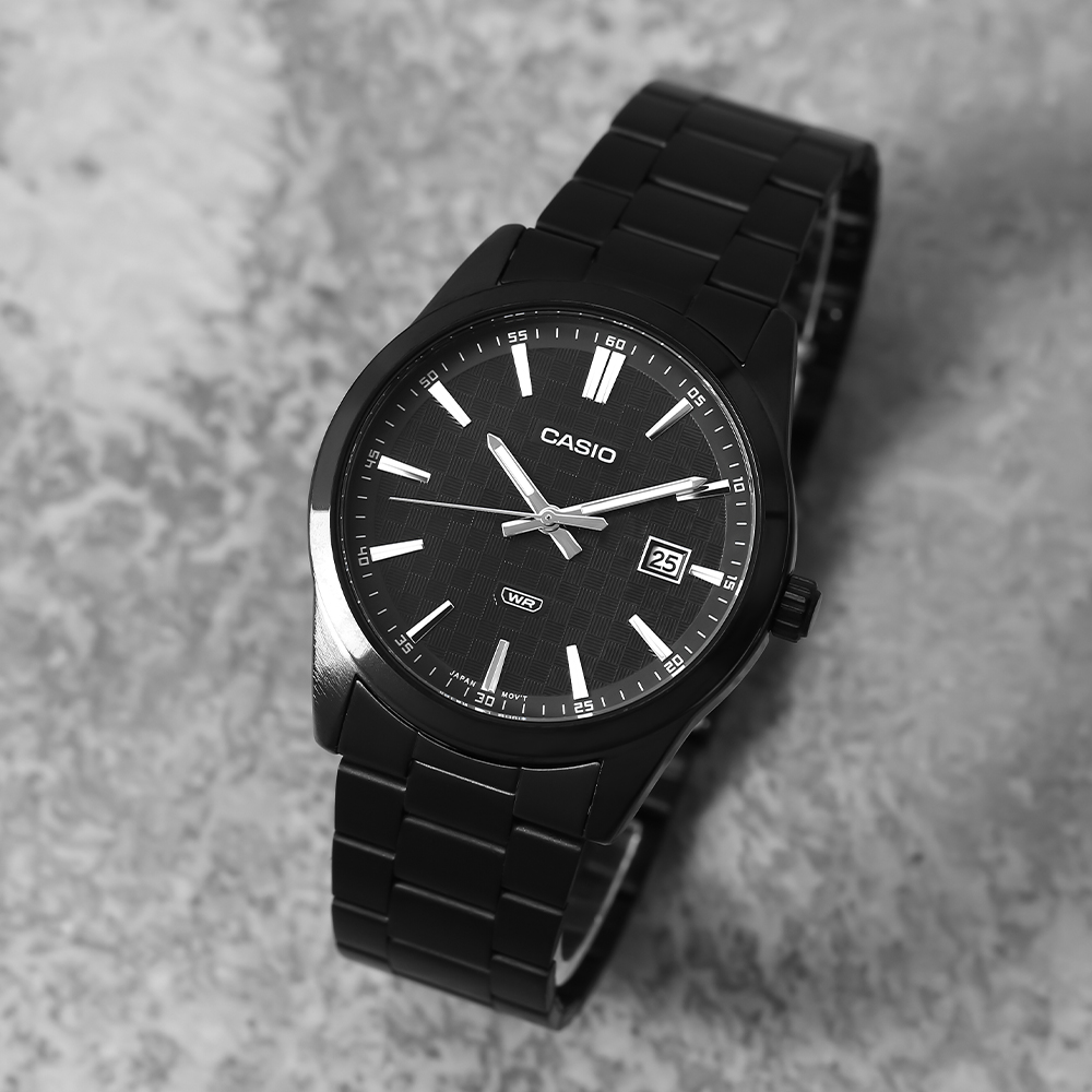 Đồng hồ Casio 41 mm Nam MTP-VD03B-1AUDF