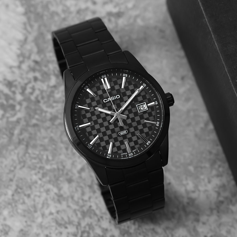 Đồng hồ Casio 41 mm Nam MTP-VD03B-1AUDF