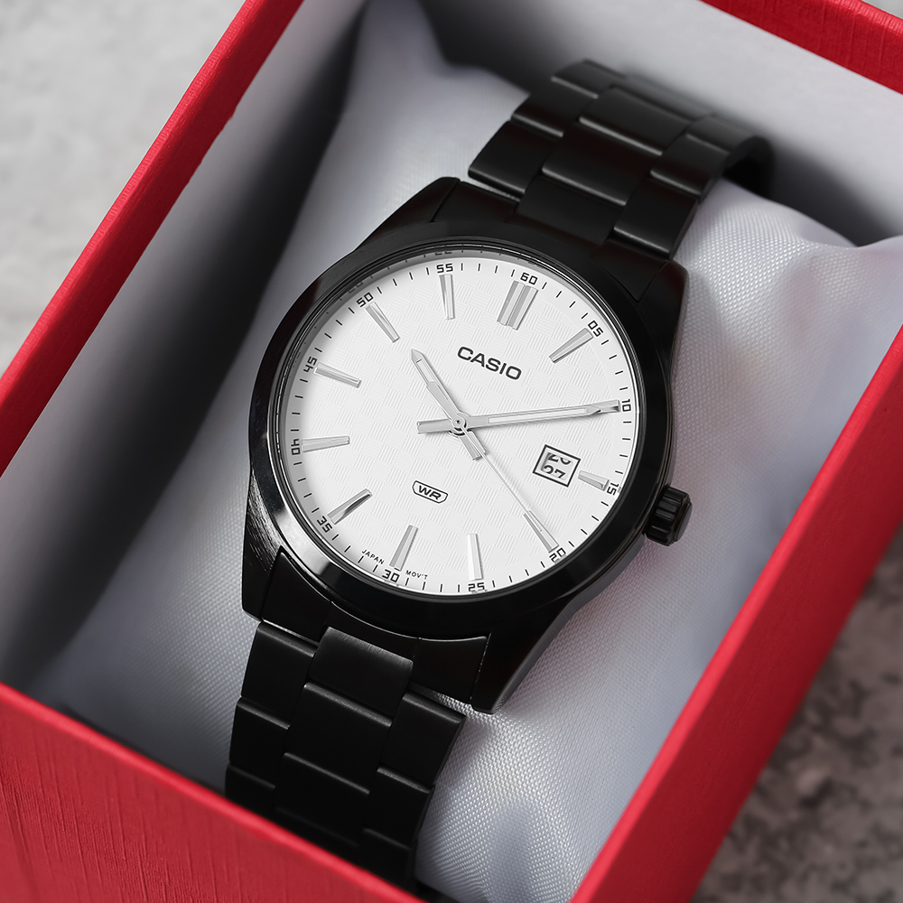Đồng hồ Casio 41 mm Nam MTP-VD03B-7AUDF