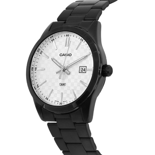 Đồng hồ Casio 41 mm Nam MTP-VD03B-7AUDF Màu Đen