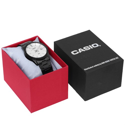 Đồng hồ Casio 41 mm Nam MTP-VD03B-7AUDF Màu Đen