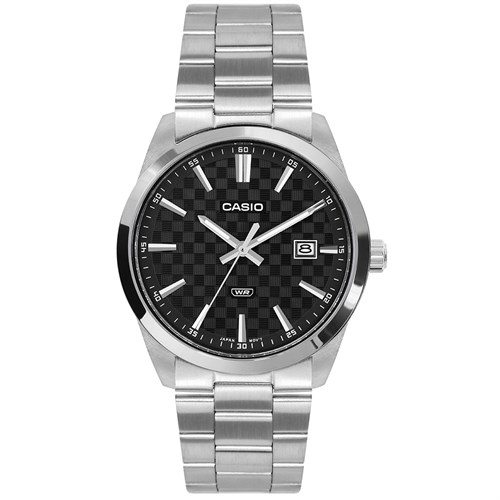 Đồng hồ Casio 41 mm Nam MTP-VD03D-1AUDF Màu Bạc