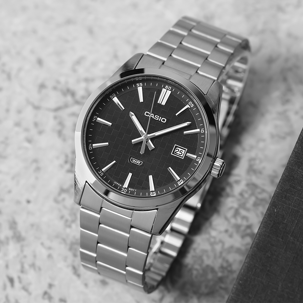 Đồng hồ Casio 41 mm Nam MTP-VD03D-1AUDF