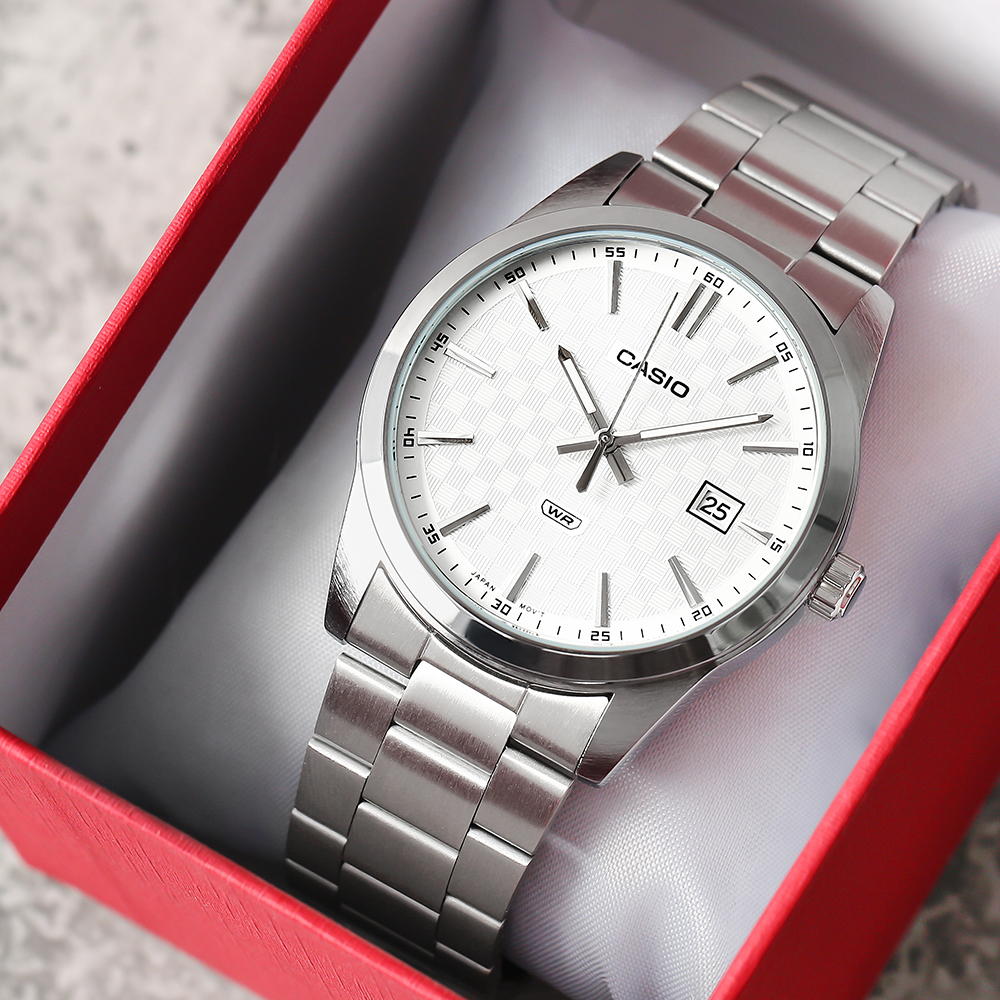 Đồng hồ Casio 41 mm Nam MTP-VD03D-7AUDF