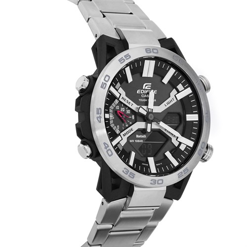 Đồng hồ Edifice Casio 51 mm Nam ECB-2000D-1ADF Màu Bạc
