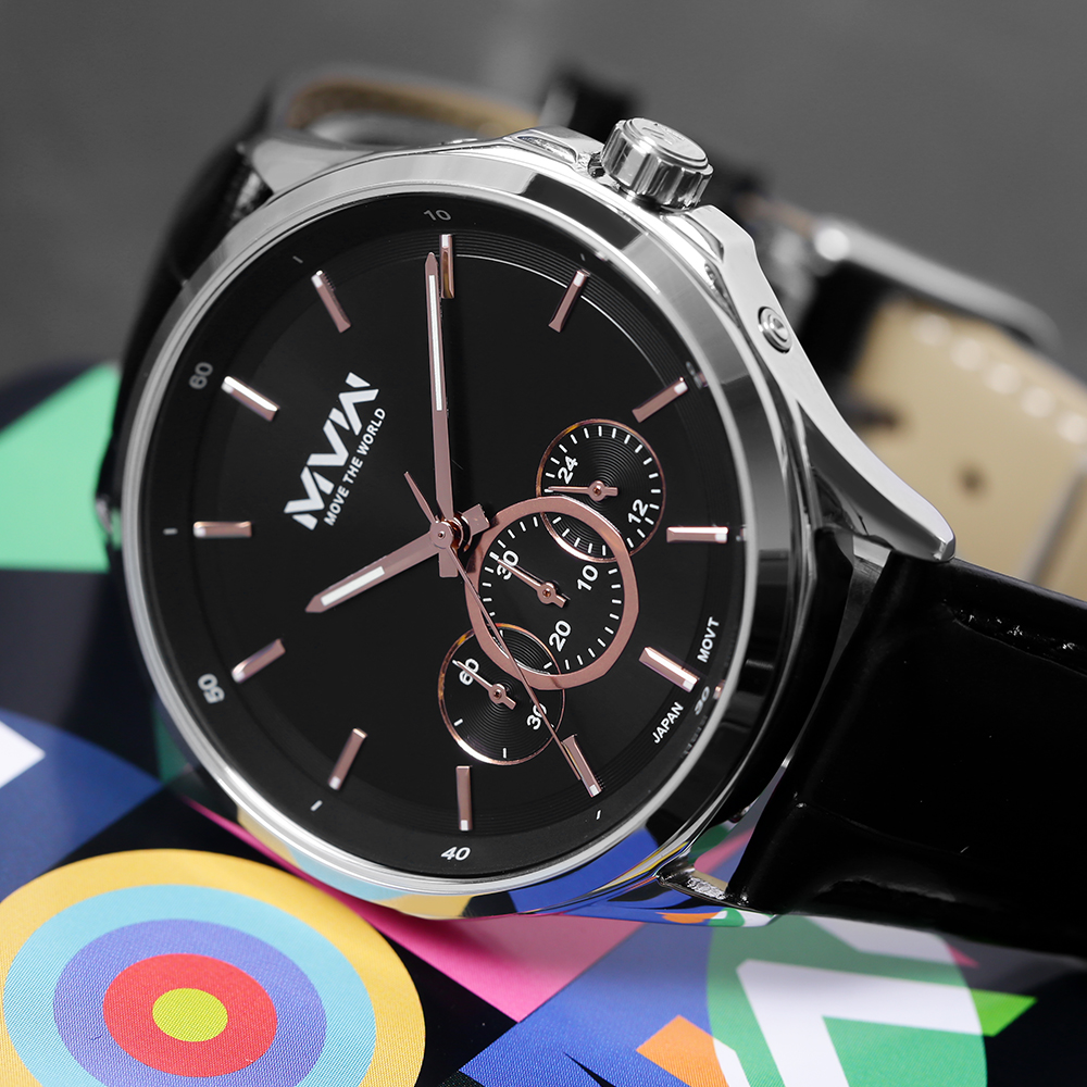 Đồng hồ MVW Sport 43 mm Nam ML074-01