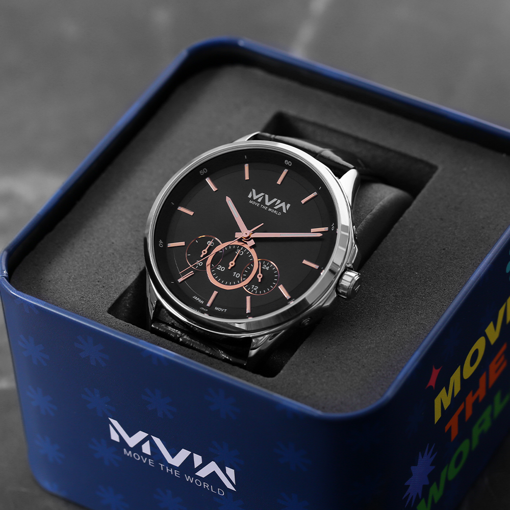 Đồng hồ MVW Sport 43 mm Nam ML074-01