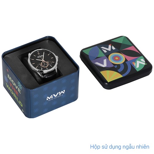 Đồng hồ MVW Sport 43 mm Nam ML074-01 Màu Đen