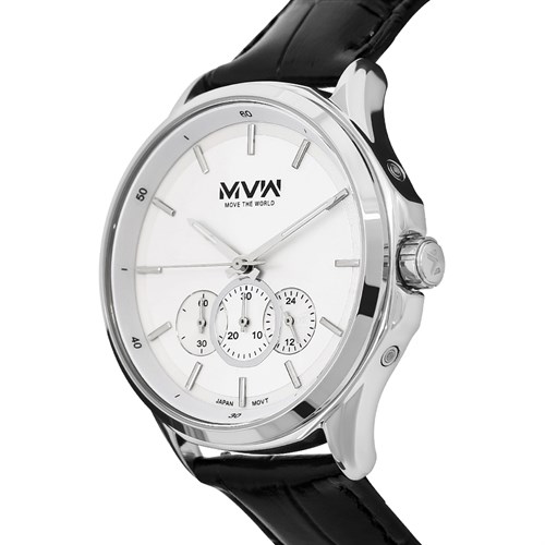 Đồng hồ MVW Sport 43 mm Nam ML074-02 Màu Đen