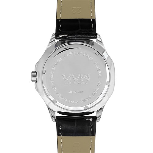 Đồng hồ MVW Sport 43 mm Nam ML074-02 Màu Đen