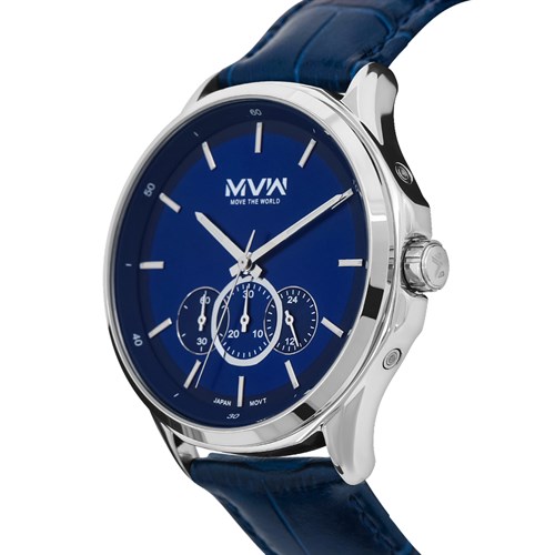 Đồng hồ MVW Sport 43 mm Nam ML074-03 Màu Xanh