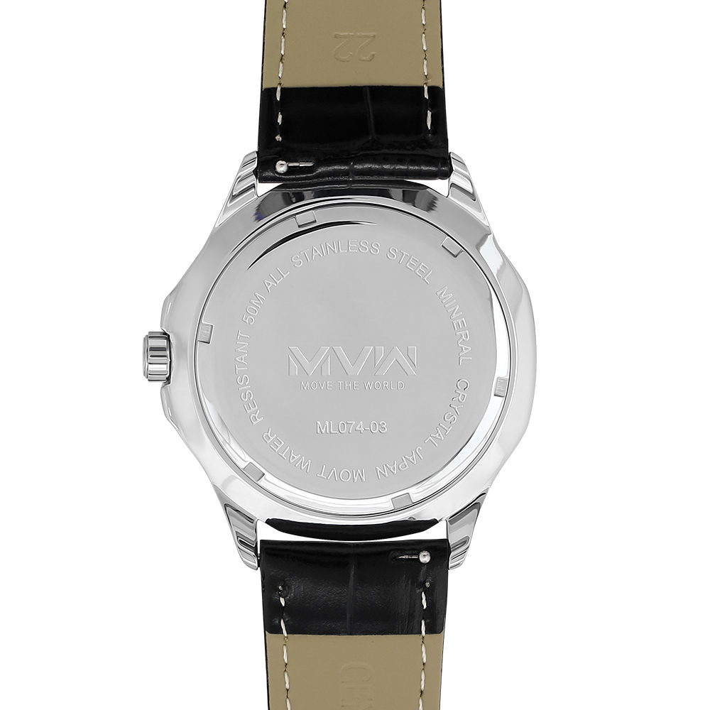 Đồng hồ MVW Sport 43 mm Nam ML074-03 Màu Xanh