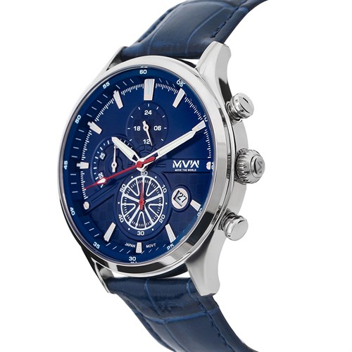 Đồng hồ MVW Sport 43 mm Nam ML075-03 Màu Xanh