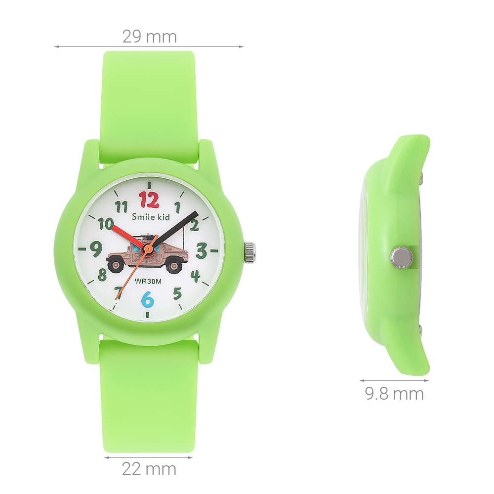 Đồng hồ Smile Kid 29 mm Trẻ em SL123-02 Màu Xanh lá