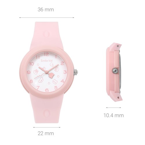 Đồng hồ Smile Kid 36 mm Trẻ em SL124-03 Màu Hồng
