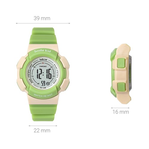 Đồng hồ Smile Kid 39 mm Trẻ em SL126-02 Màu Xanh lá