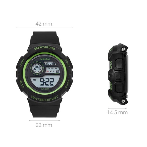 Đồng hồ Smile Kid 42 mm Trẻ em SL127-01 Màu Đen