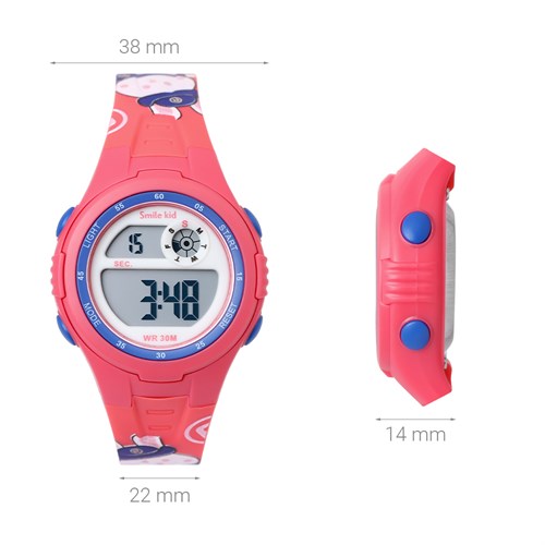 Đồng hồ Smile Kid 38 mm Trẻ em SL128-01 Màu Đỏ