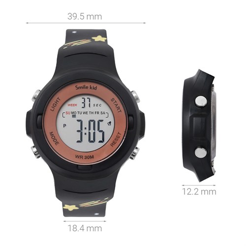 Đồng hồ Smile Kid 39.5 mm Trẻ em SL129-01 Màu Đen