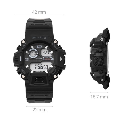 Đồng hồ Smile Kid 42 mm Trẻ em SL131-01 Màu Đen