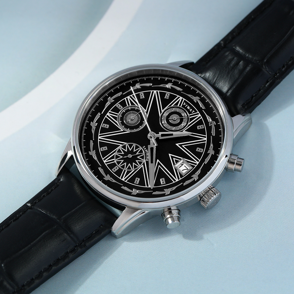 Đồng hồ ViWat Tinh Hoa 40 mm Nam V9.W1019A-9