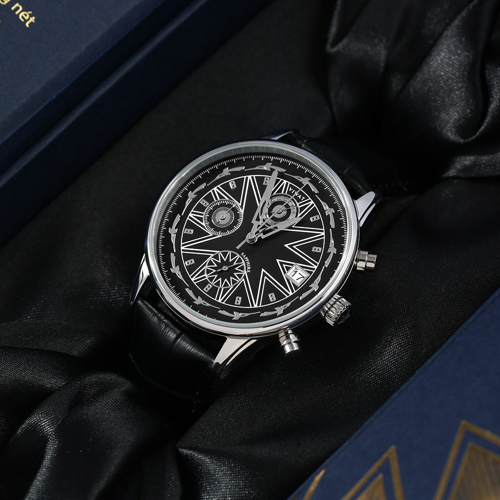 Đồng hồ ViWat Tinh Hoa 40 mm Nam V9.W1019A-8