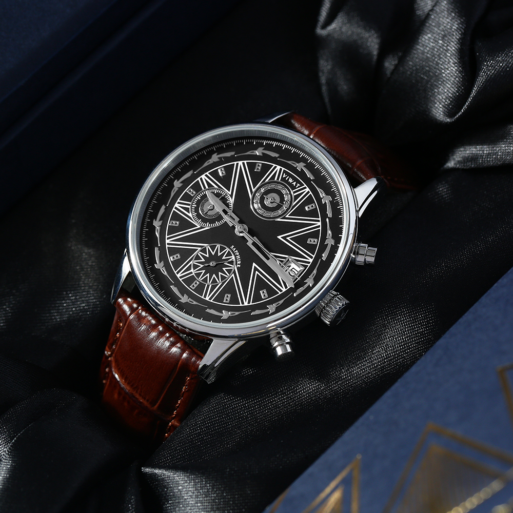 Đồng hồ ViWat Tinh Hoa 40 mm Nam V9.W1019B-1