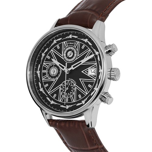 Đồng hồ ViWat Tinh Hoa 40 mm Nam V9.W1019B Màu Nâu