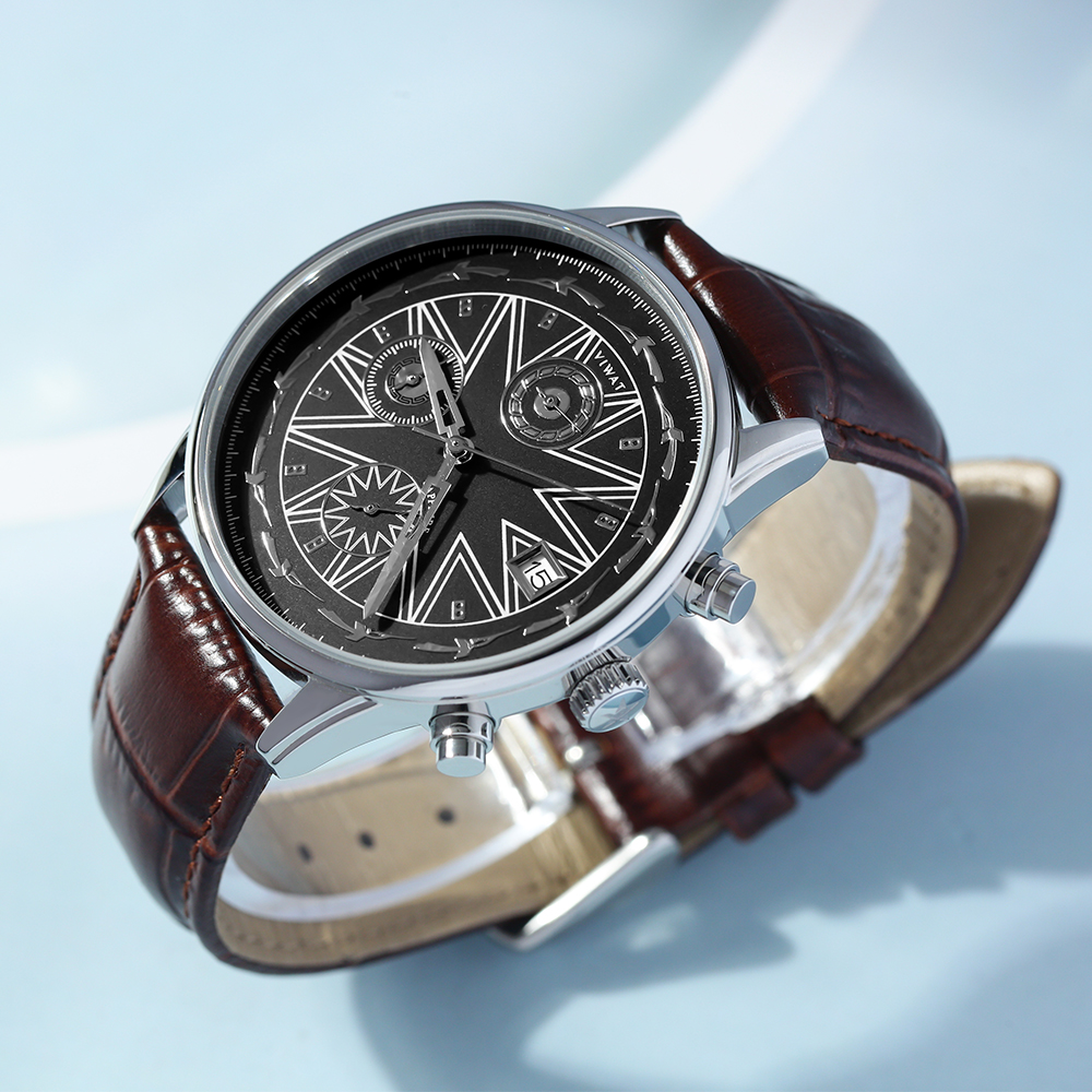 Đồng hồ ViWat Tinh Hoa 40 mm Nam V9.W1019B-3