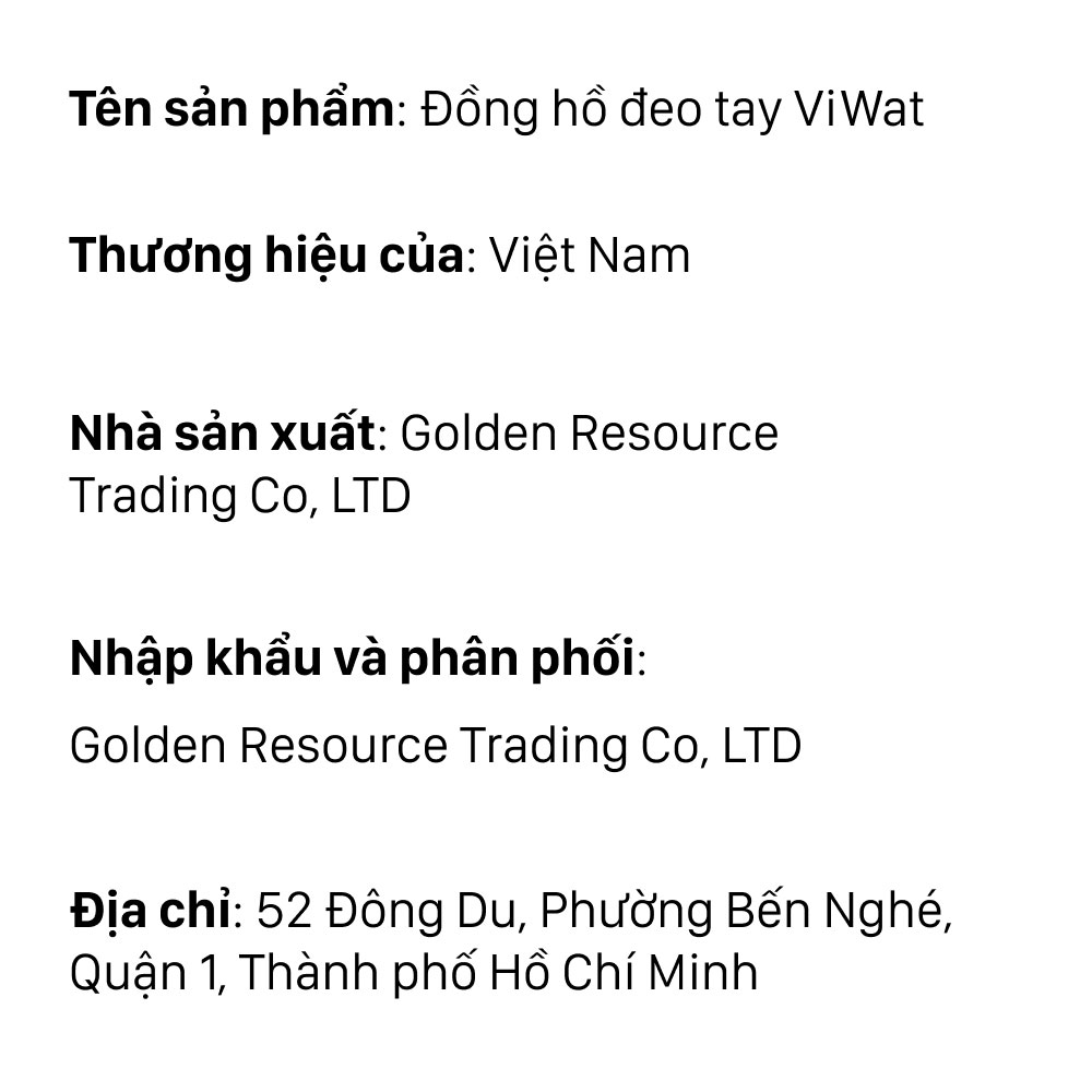 Đồng hồ ViWat Tinh Hoa 40 mm Nam V9.W1019C - 7