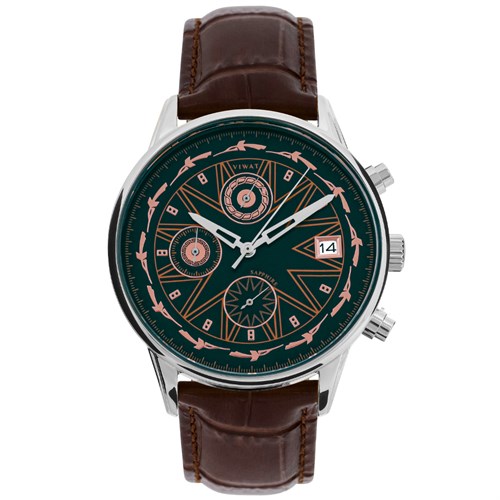 Đồng hồ ViWat Tinh Hoa 40 mm Nam V9.W1029B Màu Nâu