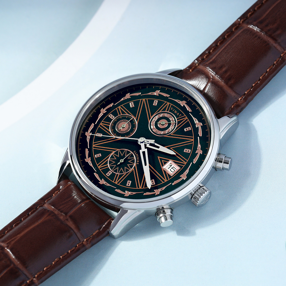 Đồng hồ ViWat Tinh Hoa 40 mm Nam V9.W1029B