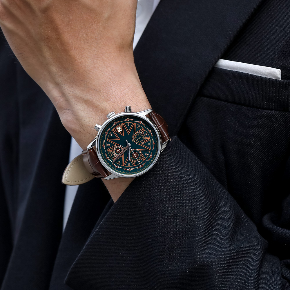 Đồng hồ ViWat Tinh Hoa 40 mm Nam V9.W1029B