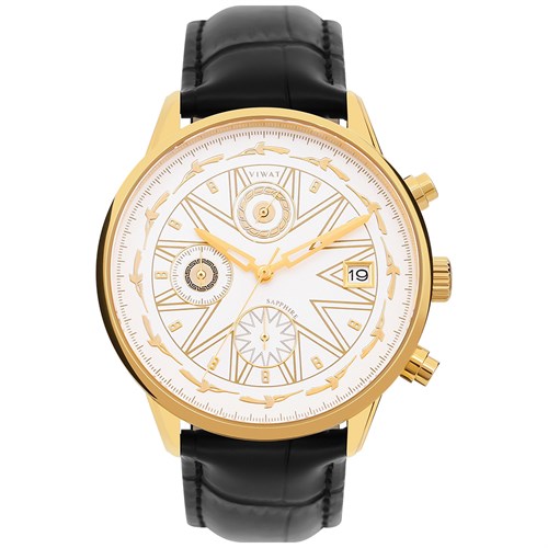 Đồng hồ ViWat Tinh Hoa 40 mm Nam V9.W1059A Màu Đen