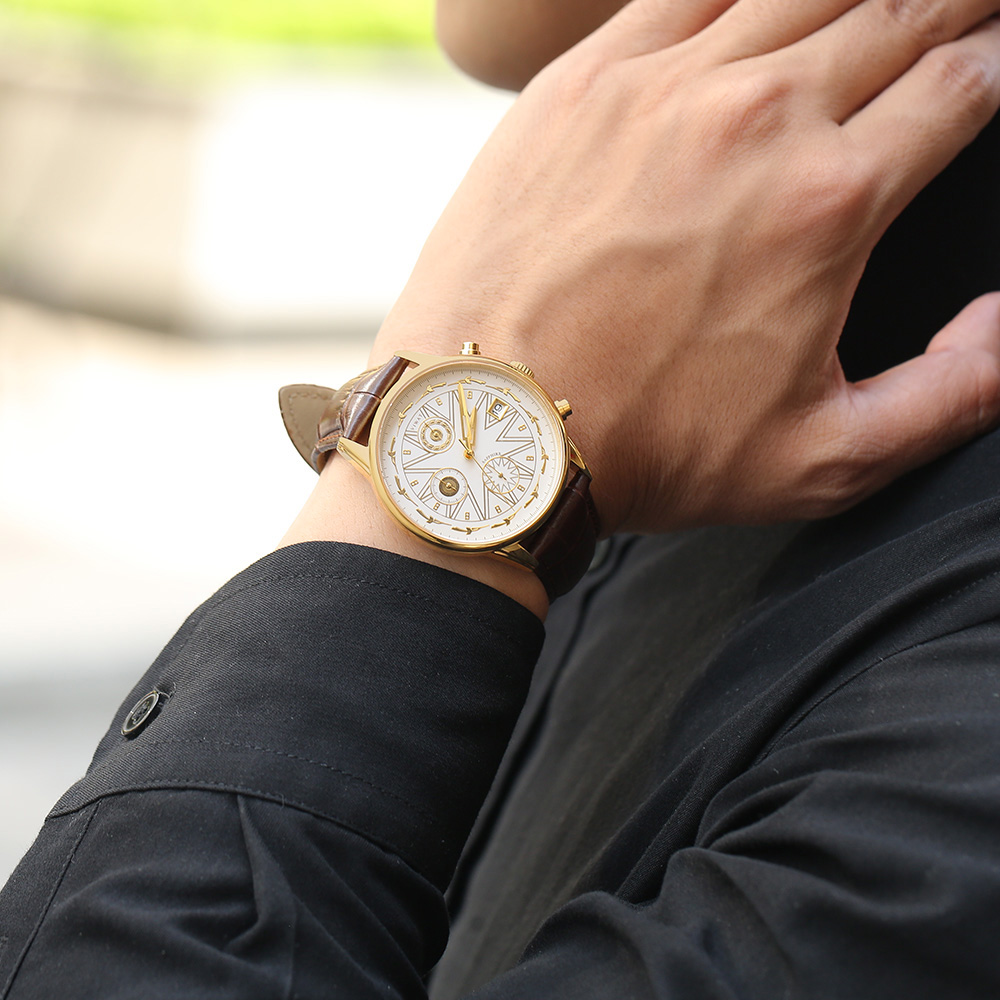 Đồng hồ ViWat Tinh Hoa 40 mm Nam V9.W1059B