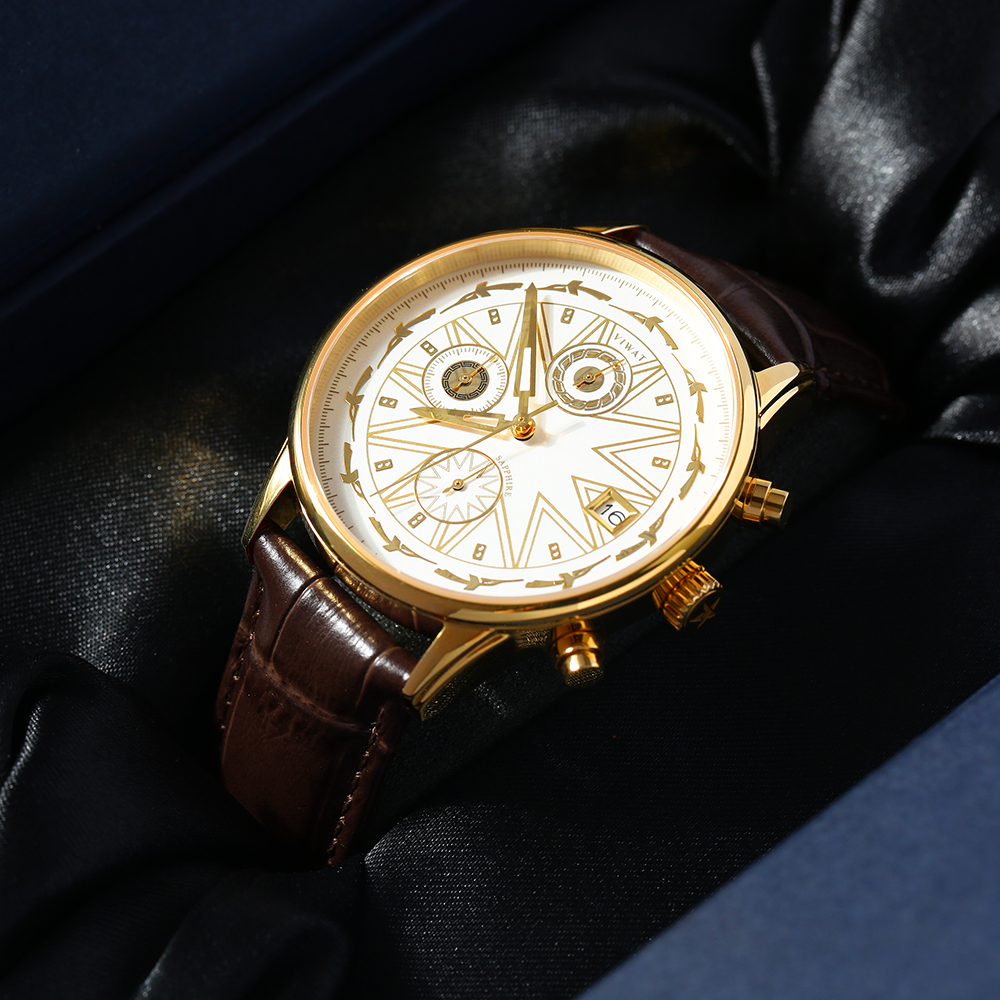 Đồng hồ ViWat Tinh Hoa 40 mm Nam V9.W1059B