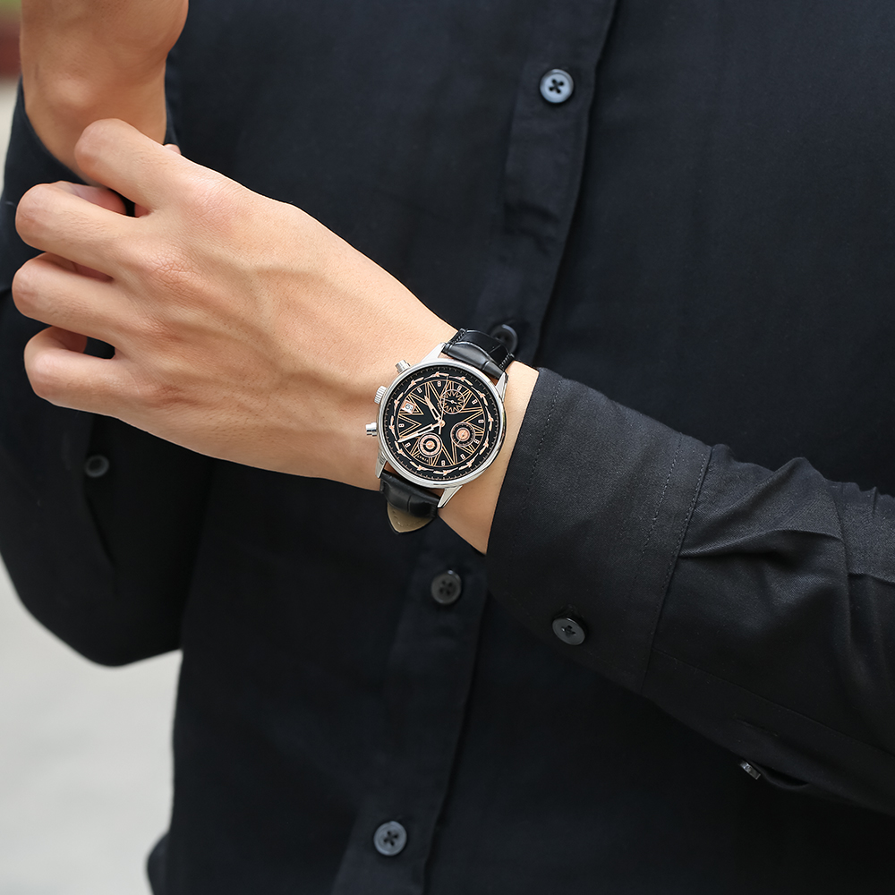 Đồng hồ ViWat Tinh Hoa 40 mm Nam V9.W1079A