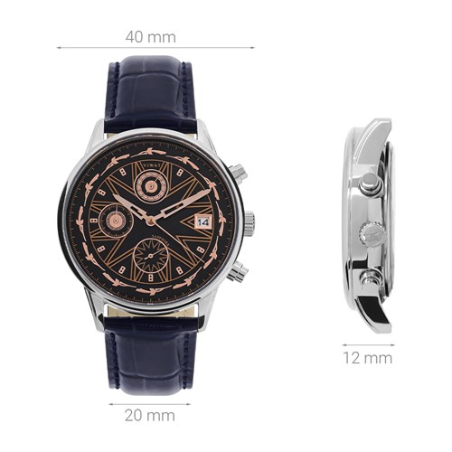 Đồng hồ ViWat Tinh Hoa 40 mm Nam V9.W1079C Màu Xanh Dương