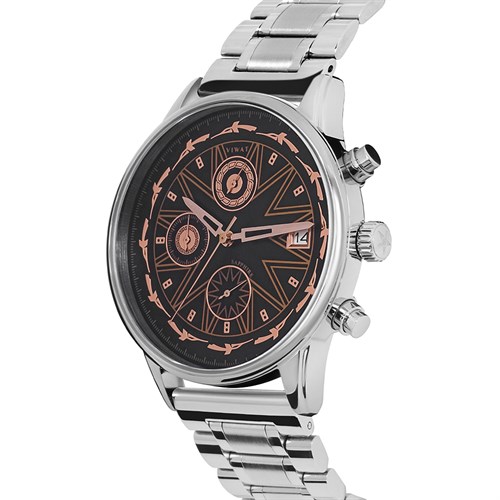 Đồng hồ ViWat Tinh Hoa 40 mm Nam V9.W1079D Màu Bạc