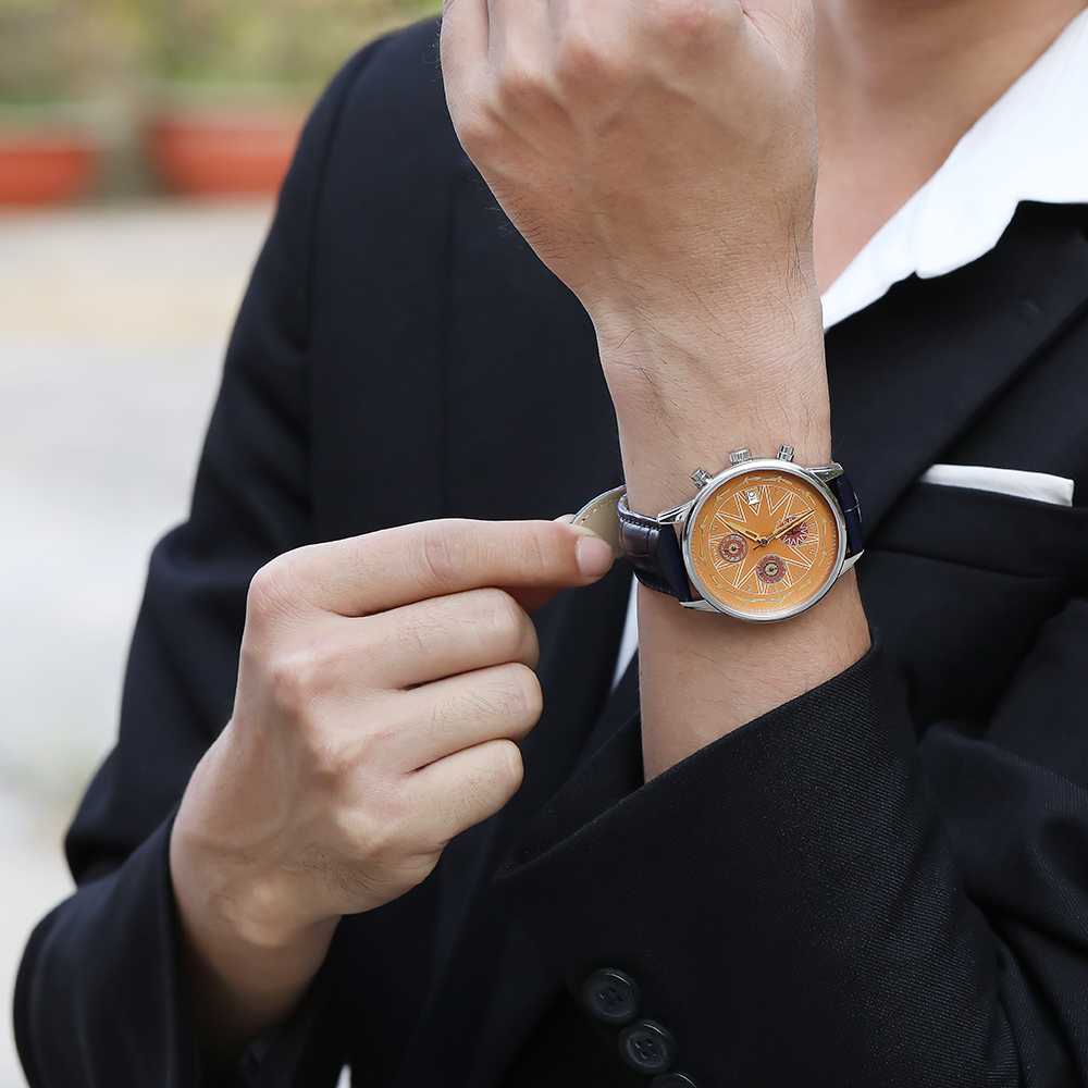 Đồng hồ ViWat Tinh Hoa 40 mm Nam V9.W1089C