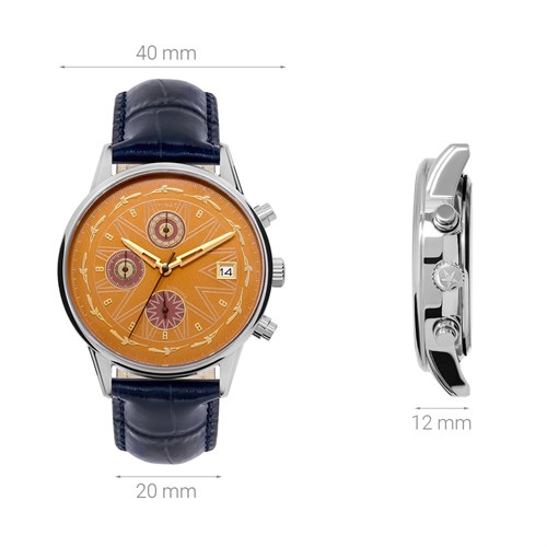 Đồng hồ ViWat Tinh Hoa 40 mm Nam V9.W1089C Màu Xanh Dương