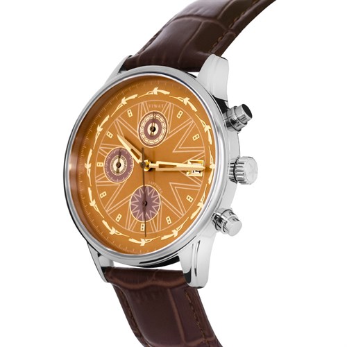 Đồng hồ ViWat Tinh Hoa 40 mm Nam V9.W1089B Màu Nâu