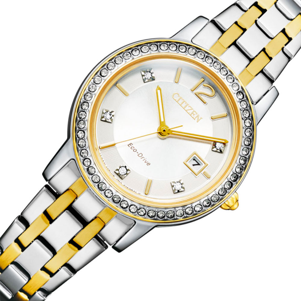 Đồng hồ CITIZEN 29.2 mm Nữ FE1184-56B Màu Bạc
