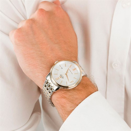 Đồng hồ ORIENT 42.4 mm Nam RA-AC0J07S10B Màu Bạc