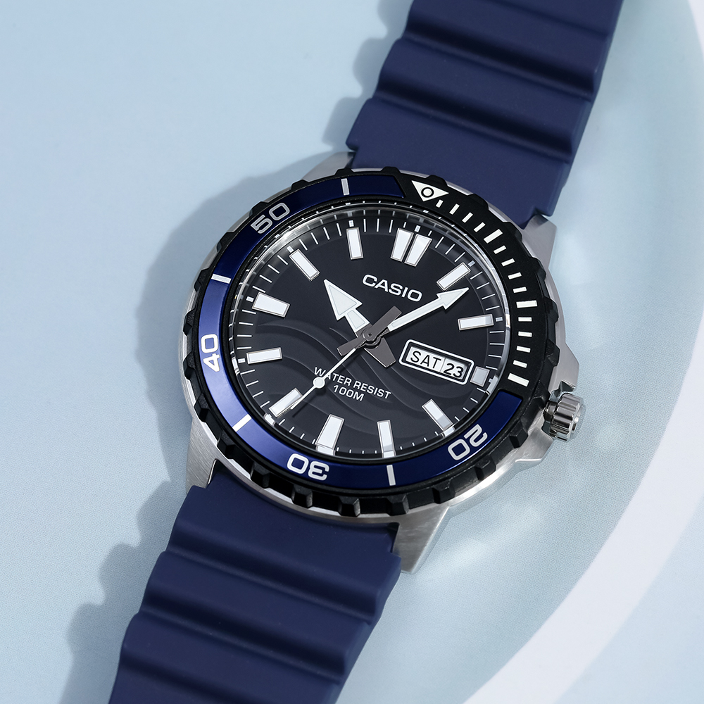 Đồng hồ Casio 45.5 mm Nam MTD-125-2AVDF