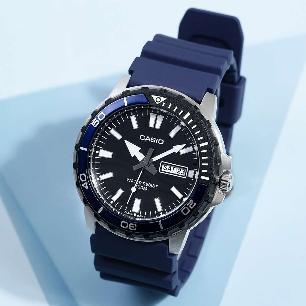 Đồng hồ Casio 45.5 mm Nam MTD-125-2AVDF