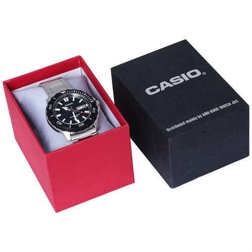 Đồng hồ Casio 45.5 mm Nam MTD-125D-1A1VDF Màu Bạc