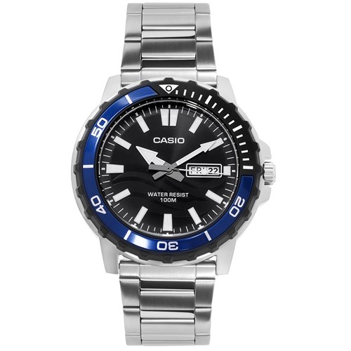 Đồng hồ Casio 45.5 mm Nam MTD-125D-1A2VDF Màu Bạc