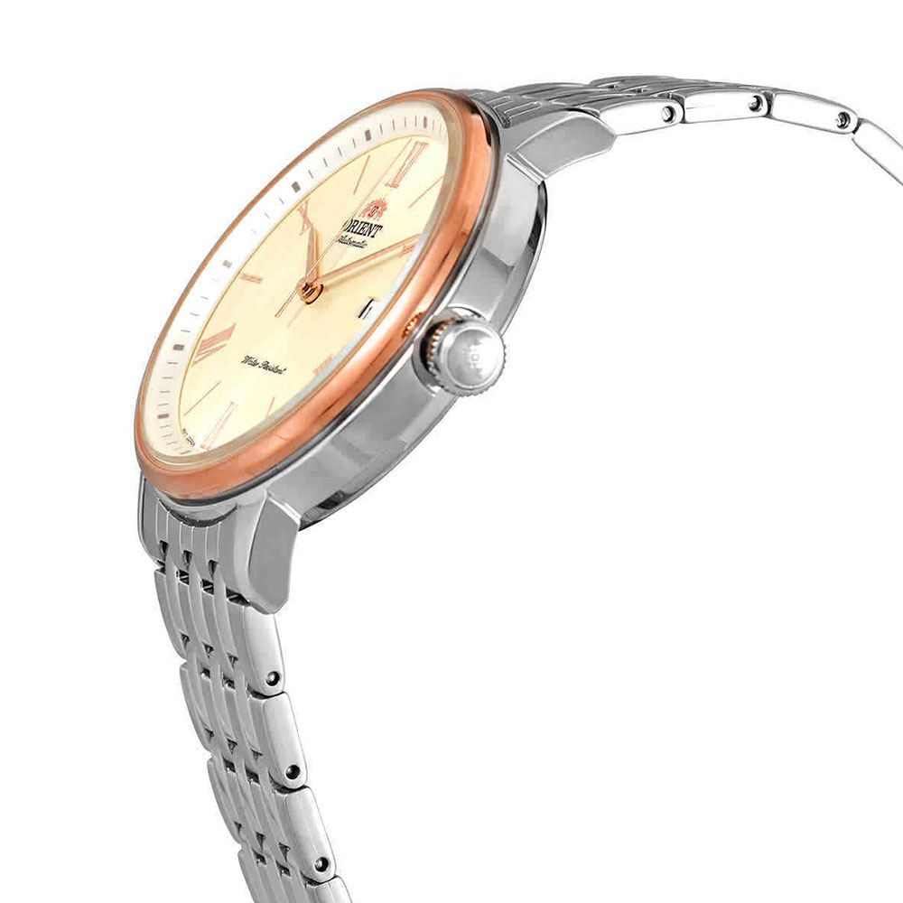 Đồng hồ Orient 42.2 mm Nam RA-AC0J01S10B Màu Bạc